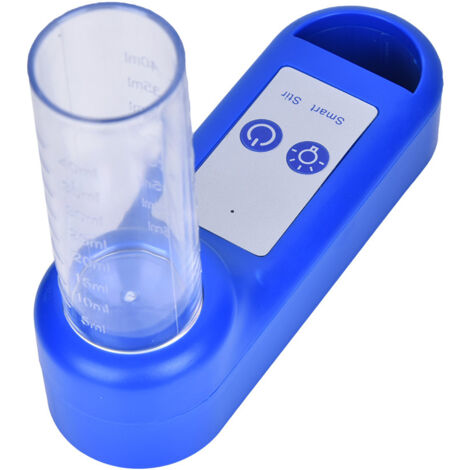 Agitateur Magnétique MS40 Portable pour Tests Aquarium et Eau de Mer avec Barre Croisée