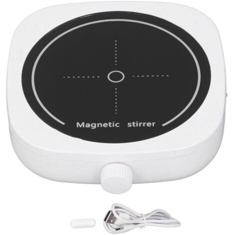 Agitateur magnétique silencieux, Mini mélangeur de liquide magnétique USB pour brassage, recherche scientifique, capacité de 1L