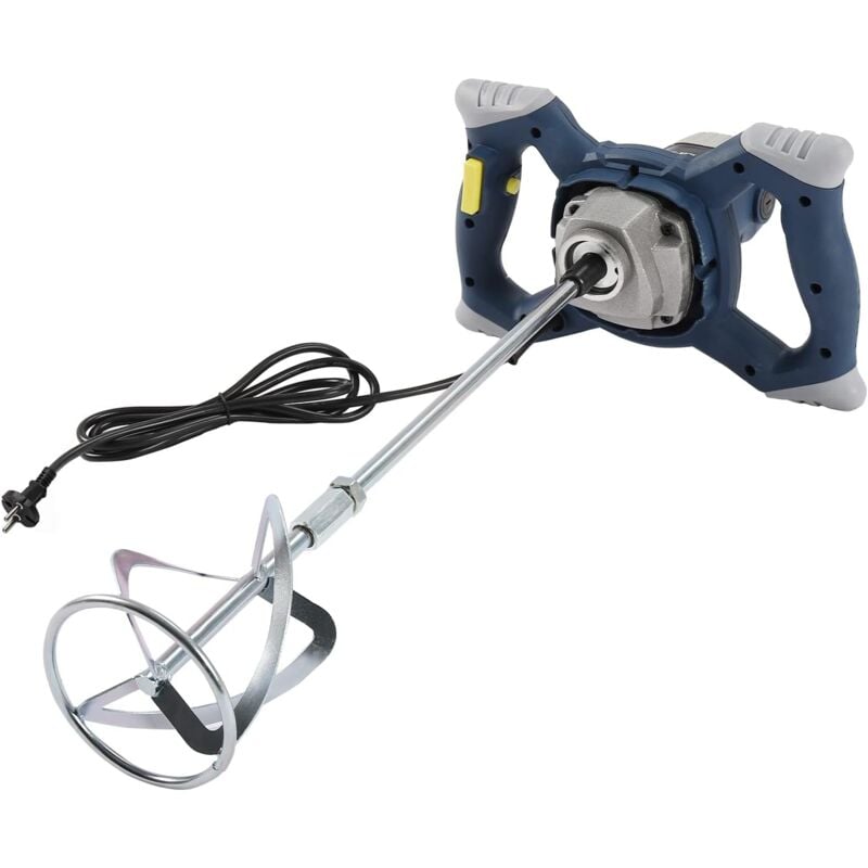 Agitateur professionnel 1400W agitateur à main Mélangeur de mortier de cloison sèche pour colle, mastic, mélangeur de béton D'agitateur de mortier de