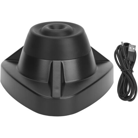 Agitateur Rechargeable pour Encre de Tatouage 10000rpm - Mélangeur Pigments Tatouage, Vernis à Ongles et Colle Cils - Noir