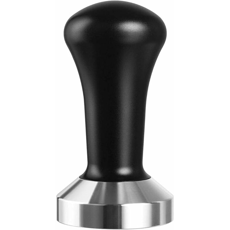Image of Agitatore per caffè da 51 mm, agitatore per caffè espresso da 51 mm con manico in alluminio, pad per caffè espresso in acciaio inossidabile Barista