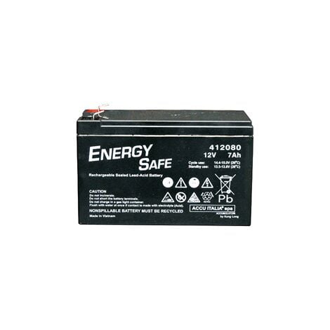 AGM VRLA Bleibatterie Energy Safe Serie 12V 7,0Ah C20 (F1)