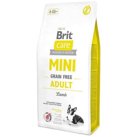AGNEAU ADULTE MINI SANS CÉRÉALES BRIT CARE 7KG