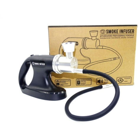Agnelli AFFUMICATORE PISTOLA AFFUMICATRICE PROFESSIONALE A FREDDO SMOKE INFUSER BY AGNELLI - BRACIERE IN ALLUMINIO