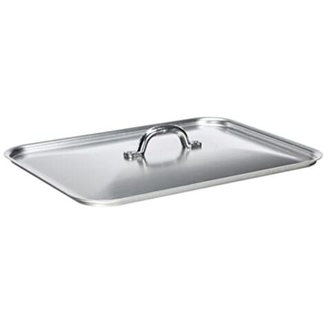 Agnelli Coperchio Rettangolare per Rostiera Alluminio 32cm