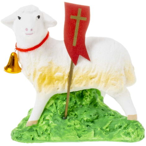 Agnello pasquale per cestino, alto 10 cm BST-13