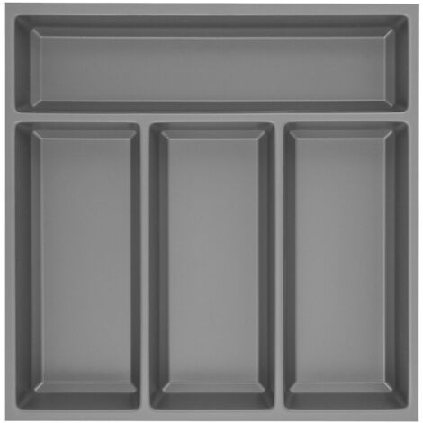 Agoform Besteck Organizer Sky Besteckeinsatz 370x53x373mm schiefgrau Kunststoff