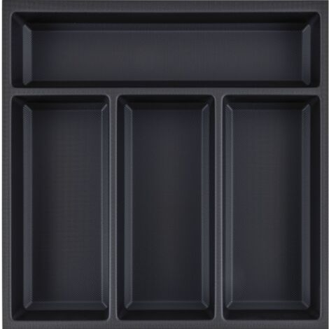 AGOFORM Besteckeinsatz Sky 400/45 Kunststoff schwarz