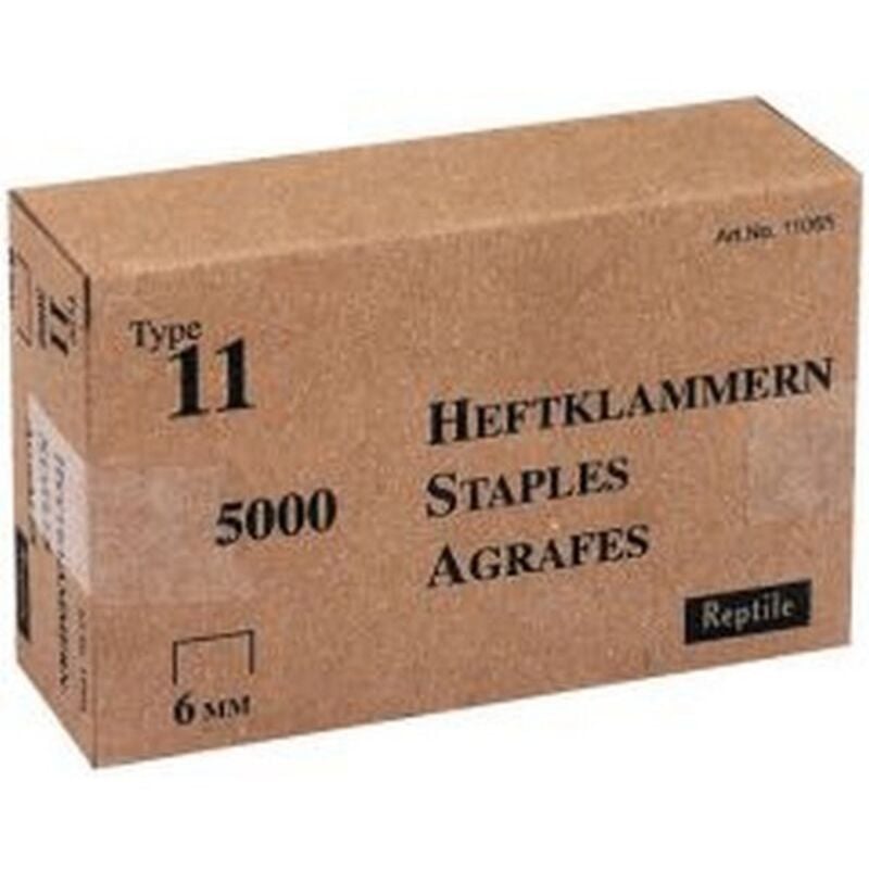 Rapid - Agrafe n° 11 (140), acier, Long. : 8 mm