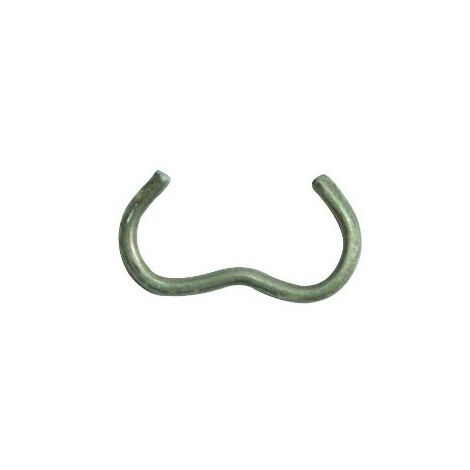 AGRAFE OMEGA 18 - Galva A - x 1200 pcs