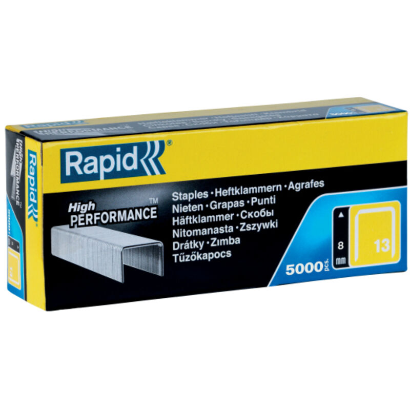 Agrafes Rapid 10 6x8 mm 5000 pcs . type 13