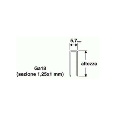 Agrafes 32X5,7Mm 1000Pcs Pour Agrafeuses/Cloueurs Valex