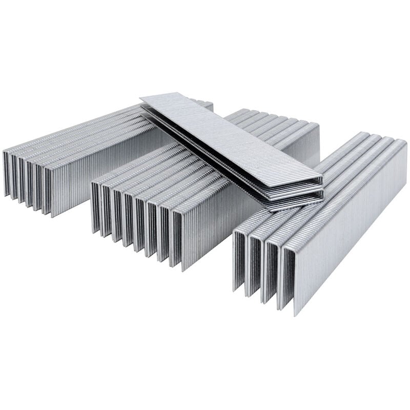 Agrafes 5000 pièces différentes tailles intérieur extérieur acier zinguée outils bricolage 25, Agrafe