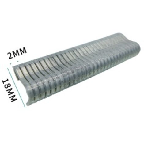 Agrafes à Grillage en Acier Galvanisé, Compatible avec les Grillages 5-11 mm, Idéal pour Sécuriser Cages & Clôtures, 600 Pièces, Emballage sous Blister