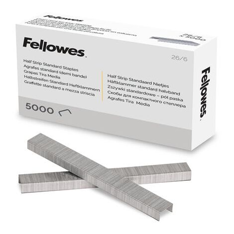 Agrafes Fellowes 26/6mm ( Prix pour 1 )