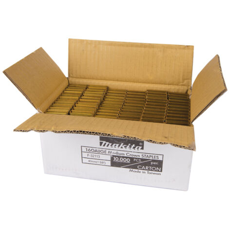 Agrafes Makita 11x40 mm 10000 unités