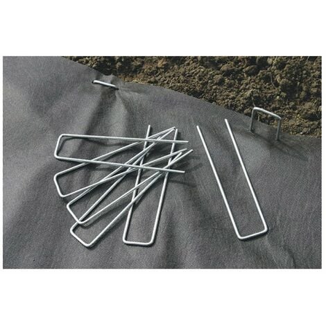 Agrafes (lot de 10) fixsol metal 17x3,50cm