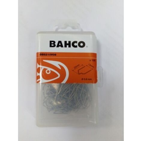AGRAFES POUR ÉQUIPEMENT DE RÉPARATION PLASTIQUE BBS210V08 - BAHCO
