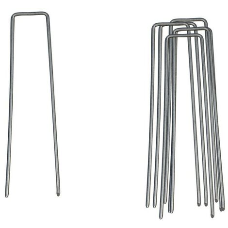Agrafes pour toile de paillage H 170 x L 35 x diam.3 mm x 10pces
