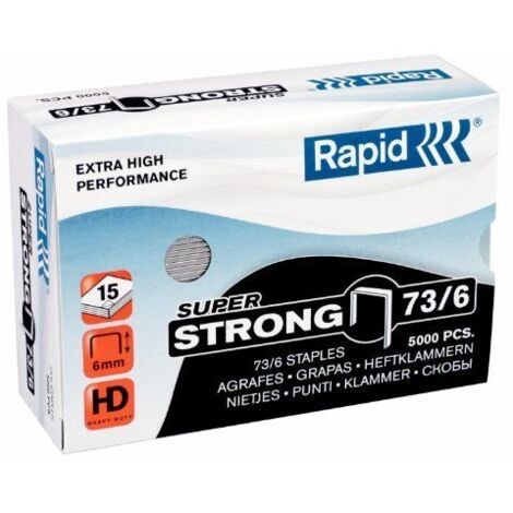 Agrafes Rapid 11 2x6 mm 5000 pcs . TYP 73