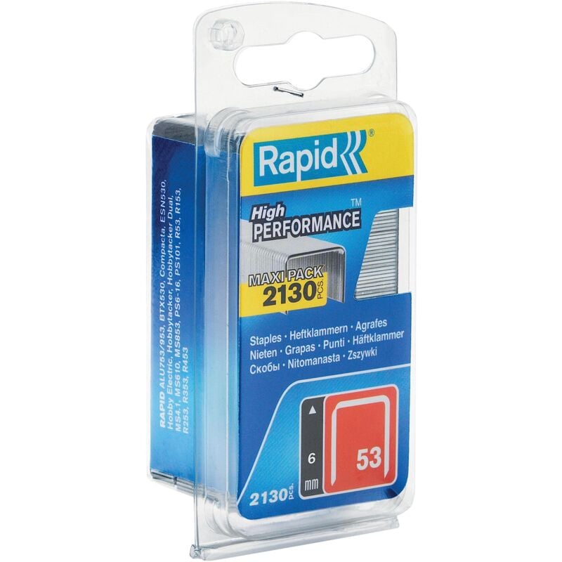 FP - Agrafes n°53 6 mm, 2130 pièces