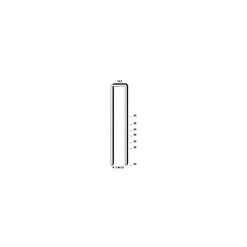 Agrafes S4/16NC BOSTITCH - L.40 mm - Boîte de 10000 - 1164001Z