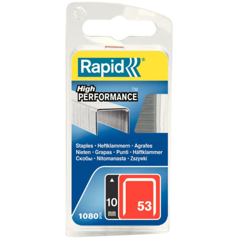 Agrafes (X1080) Rapid 53/10mm - RAPID