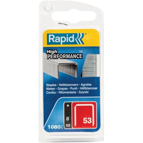Agrafes (X1080) Rapid 53/8mm - RAPID