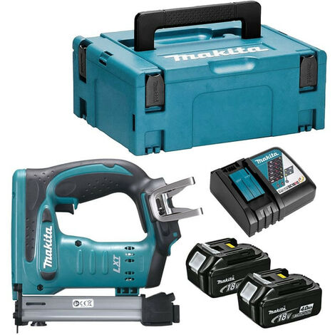 Agrafeuse sans fil Makita ST113DSMJ, 12V maxi, 2x 4,0 Ah et