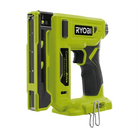 Pack RYOBI Compresseur à cuve 18V One Plus - 4L R18AC-0 - 1 Batterie 2.5Ah  - 1 Chargeur rapide RC18120-125 - Espace Bricolage