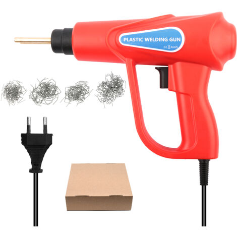 Agrafeuse à chaud 70W, kit de réparation de pare-chocs de voiture pour machine à souder en plastique, 4 types d'agrafes pour coin plat/extérieur/coin intérieur/vague, réparation de soudure, réparation