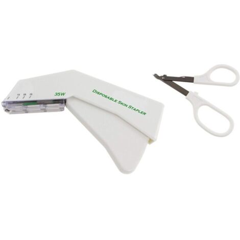 Agrafeuse-cloueuse à main 35 W Extracteur d’agrafes Pour usage vétérinaire sur animaux Emballage stérile et individuel