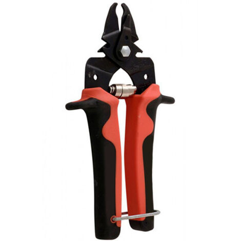 Agrafeuse-cloueuse manuelle à grillage – Agrafes Modèle 16/20 – Résistance fil 450-550/mm² – Coupe-fil jusqu'à 3mm d'épaisseur