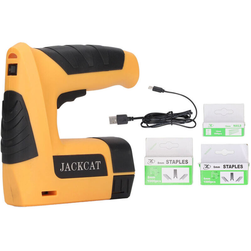 Agrafeuse Electrique Cloueuse Sans Fil - Batterie Li-Ion , Rechargeable