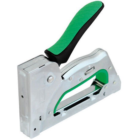 Agrafeuse et cloueuse manuelle 3 en 1 très grande puissance de frappe avec agrafes et clous 6 à 14 mm - RAWL FRANCE