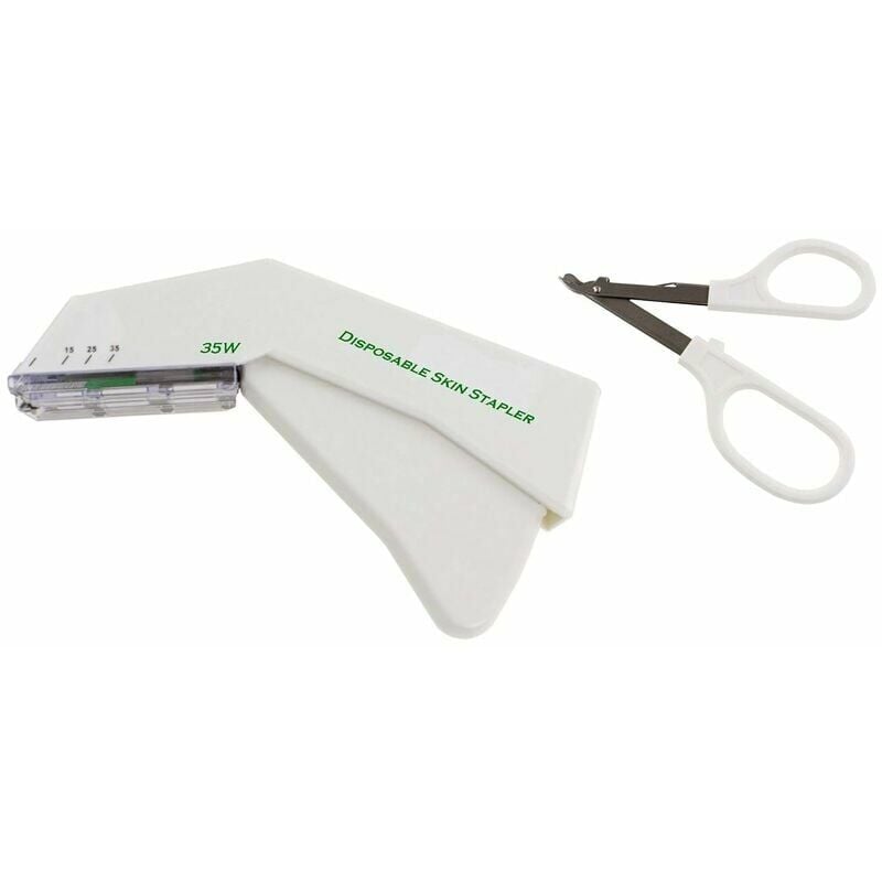 Agrafeuse jetable 35 w et extracteur d'agrafes