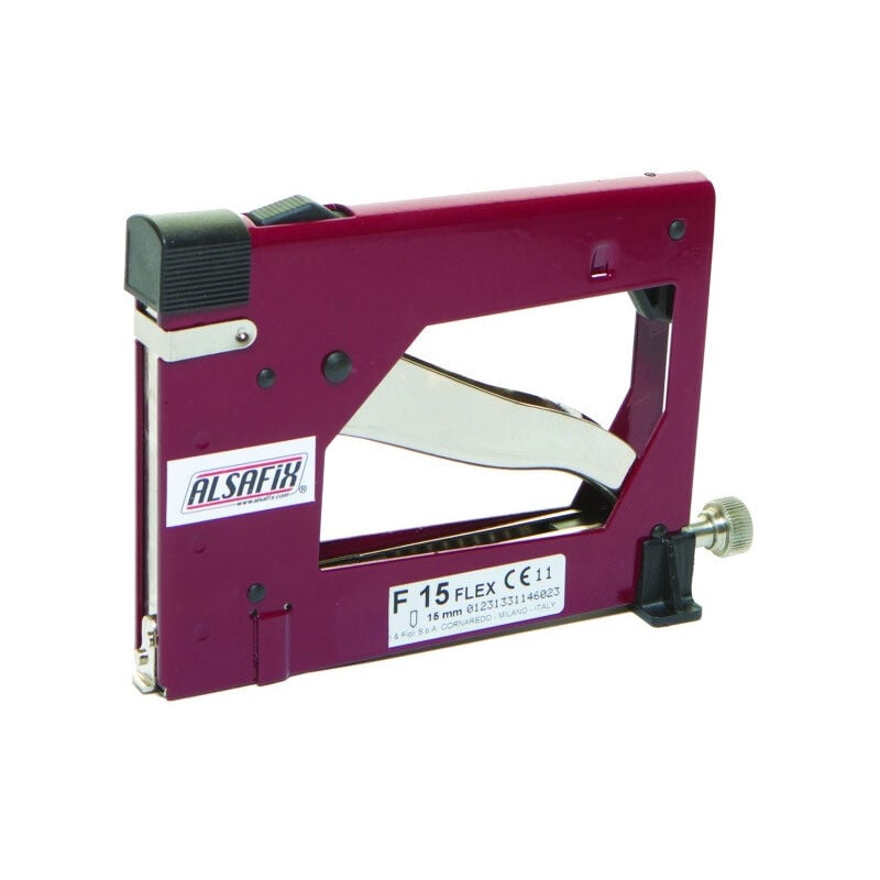 Agrafeuse Alsafix F15 flex lamelle 15mm D0,38mm