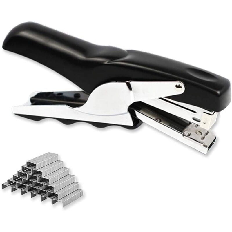 Agrafeuse-pince robuste, agrafeuse de bureau robuste, agrafeuse-pince portative, agrafeuses de bureau, agrafeuses portatives en métal, agrafeuse