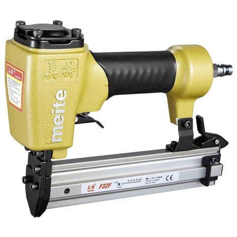 Agrafeuse pneumatique F32F Mette de haute résistance pour meubles durables, métal industriel et clous à air comprimé