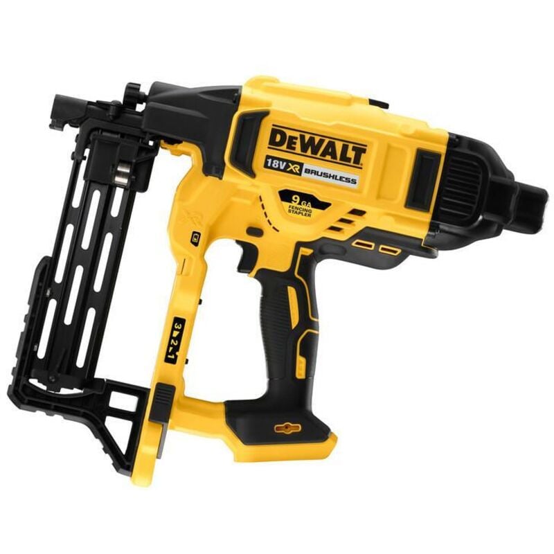 AGRAFEUSE DE CLÔTURE DEWALT 18V 40/45/50mm SANS BATTERIE. ET COMMANDE. DCFS950N