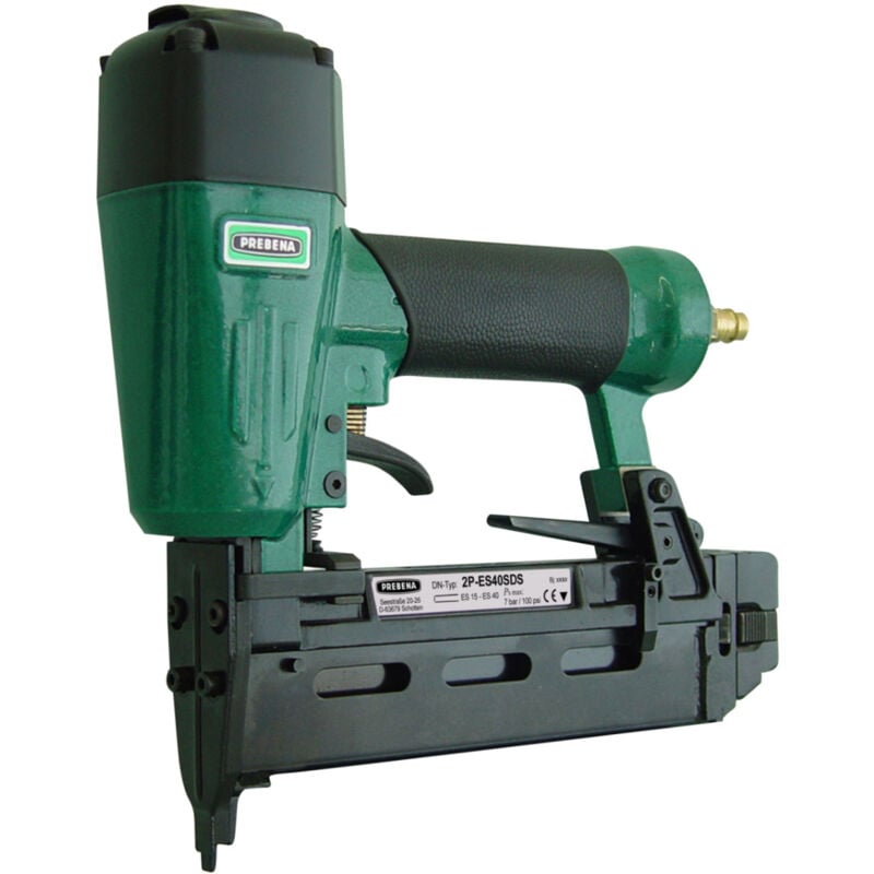 Cloueur pneumatique Prebena 2P-ES40SDS + tuyau spiralé 6 m