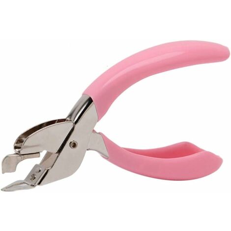 Agrafeuses Extracteur D'agrafes Retirer L'outil Lève- Agrafeuse Tapissier De Griffe De Bureau Force Retrait(Rose)，Starlight