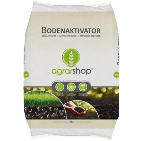 Agrarshop Bodenaktivator 25 kg Bodenverbesserer Bodenhilfsstoff Bodenhilfe