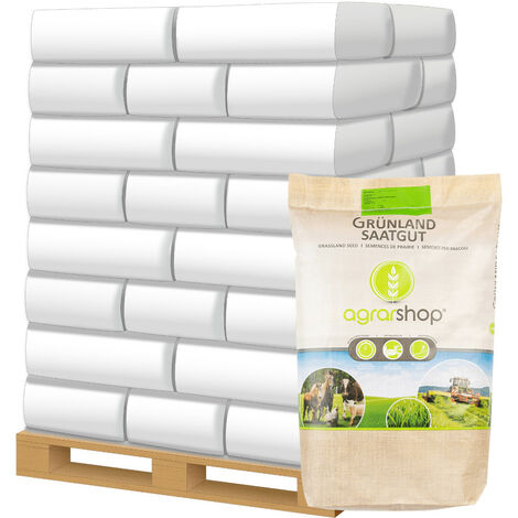 Agrarshop Dauerweide Nachsaat 650 kg Palette Grassamen Weidesamen Grünland