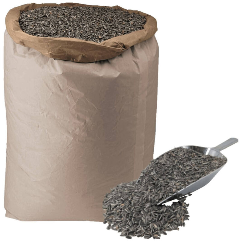 Agrarshop – Graines de tournesol striées pour oiseaux granivores – 18,5 kg – Source d'énergie riche en protéines et acides aminés essentiels