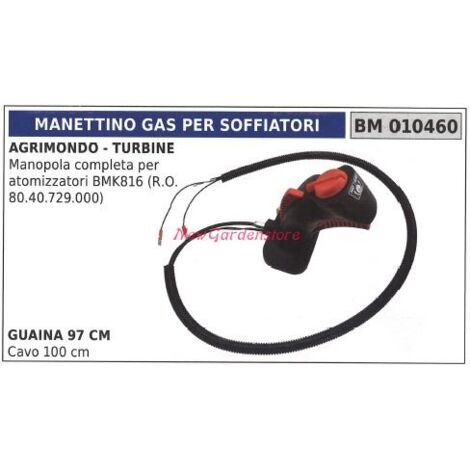 AGRIMONDO nebulizador AGRIMONDO acelerador bmk816 010460