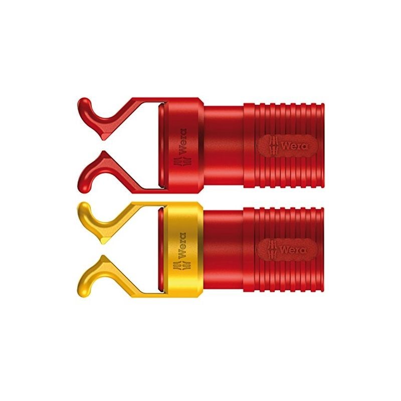 Wera - 05018500001 griffe à vis pour tournevis vde rouge
