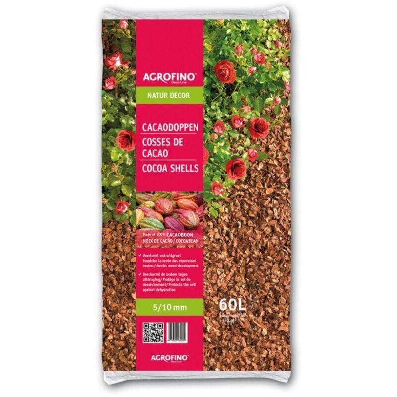 Cosses de cacao Agrofino NATUR DECOR 60L