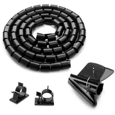 Agrupador De Cable Flexible 3m Negro