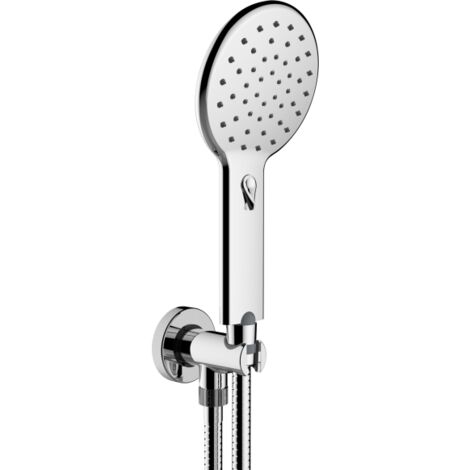 AGUA-LIFE Kit supporto fisso con presa acqua - doccia AGUA-LIFE ø 120 mm - CROMOLUX cm 150 C12009C00030004